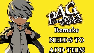 Things They Should Add in Persona 4 Remake [upl. by Trilbie]