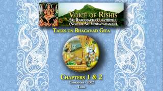 Bhagavad Gita Chapters 1amp2 Tamil  1015 [upl. by Firooc886]