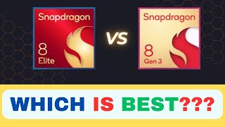 quotSnapdragon 8 Elite vs Snapdragon 8 Gen 3 Which Processor Leads in Power and Performancequot [upl. by Leifer]