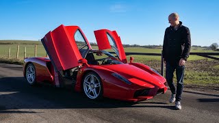 What Its Like To Drive A £2million Ferrari Enzo [upl. by Gassman]