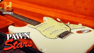 Pawn Stars Jimi Hendrixs HOLY GRAIL of Guitars Season 9 [upl. by Enelym]