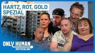 Best of Hartz Rot Gold Die Highlights der SozialhilfeBezieher  Only Human Deutschland [upl. by Barina]