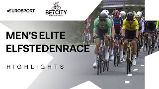 SENSATIONAL RETURN 🥹  Mens Elite 2024 Elfstedenrace Highlights  Eurosport Cycling [upl. by Farley309]