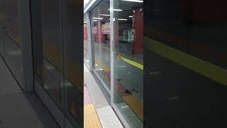 20231213 Coming in World Cup Stadium station on Seoul line6 to bonghwasan 서울6호선 월드컵경기장역 진입 shorts [upl. by Erodoeht939]