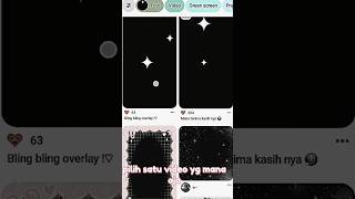 Tutorial cara overlay aesthetic✨✨ sesuai req kalian ya [upl. by Boelter]