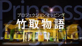 【 茨城県立歴史館 いちょうまつり2024 】 記録 プロジェクションマッピング 「竹取物語」 テーマ「過去から未来へ」 [upl. by Nered]