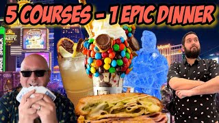 An EPIC 5 Course Meal in Las Vegas Chosen by CHANCE Winner Picks Dinner Las Vegas Strip [upl. by O'Driscoll618]