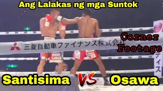 Ang Ganda Ng Laban  Jeo Santisima Vs Hiroshige Osawa FULL FIGHT  Corner Angle [upl. by Artinad229]