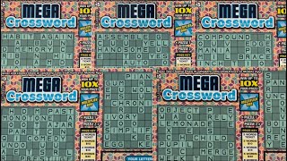 5 NEW Mega Crosswords in a Row [upl. by Atiuqel11]