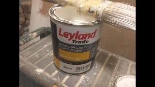 Leyland Trade Specialist Coatings MDF Primer White  Review [upl. by Anehta529]