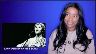 John Denver  Annies Song 1974 DayOne Reacts [upl. by Suhcnip]