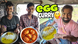 Rohit Shadi Nahi Karega  Aaj Banega Testy Egg Curry 😋  Truck Driver vlog [upl. by Vaden]