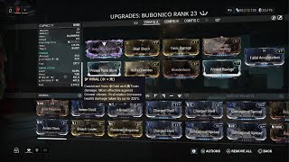 WarframeBubonico riven build [upl. by Nihs]