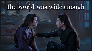 Wei Wuxian amp Jiang Cheng  The World Was Wide Enough [upl. by Eikin]