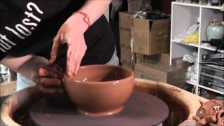 Pottery Making a Bowl [upl. by Bette]