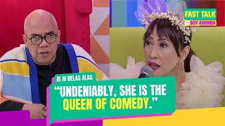 Fast Talk with Boy Abunda AiAi Delas Alas paano naging judge sa ‘The Clash’ Full Episode 422 [upl. by Teodorico]