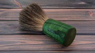 Muhle zielony pędzel do golenia shaving brush [upl. by Mauceri]