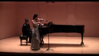 Faure violin sonata 2amp3 mvt [upl. by Llevra]