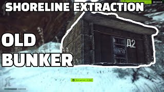 The Old Bunker  Shoreline Scav Extract Guide  Escape From Tarkov [upl. by Danya]