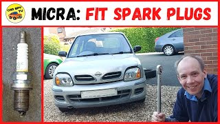 Nissan Micra K11 How To Change Spark Plugs Beginner’s Guide [upl. by Yelra37]