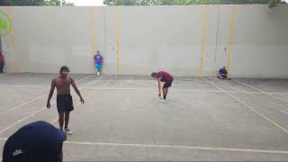 Edison Park  King Of Courts  Syed vs Tavo  3rd Round  Filmed By Handball United  7212024 [upl. by Ronal]