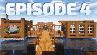 Building a Seafood Restaurant In Minecraft  Ep 4 [upl. by Irehc]