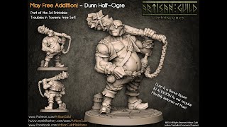 Artisan Guild Patreon  Dunn Half Ogre Making Of [upl. by Jedd]