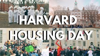 HARVARD HOUSING DAY 2019 vlog [upl. by Nylazor]