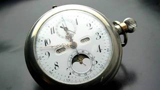 ALugrinLemania movementComplication watch Quarter repeater [upl. by Mahseh]