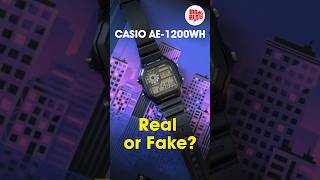 Casio AE1200WH Real or Fake shorts malayalam budgetwatch casiowatch [upl. by Lexie]