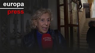 Carmena pide quotmás empatíaquot a las personas que tienen cargos políticos [upl. by Esinek]