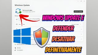 como desativar Windows update e defender no windows 10 e 11 sem enrolação [upl. by Nagar339]