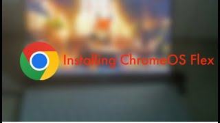 installing ChromeOS Flex on a HP Laptop [upl. by Arvin]