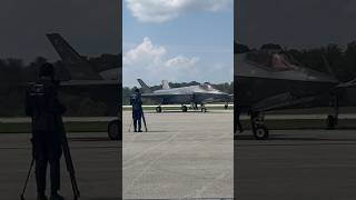 US Airforce F35 Lightning II taxing at the Westmorland County Air Show [upl. by Allison]