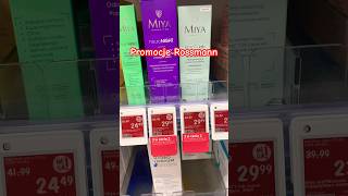 Wielkie promocje w Rossmann 🔥 rossmann hity kosmetyki skincare miya [upl. by Rosemare69]