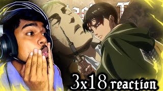 Hardest Decision For Levi  Attack On Titan 3x18 Reaction [upl. by Ohnuj65]