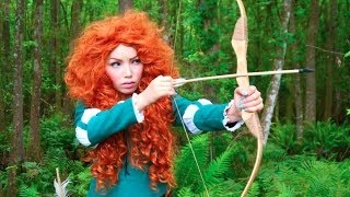 Disneys BRAVE Merida Makeup Tutorial [upl. by Saenihp72]