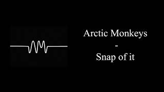 Karaoke  Arctic Monkeys  Snap Out Of It FemaleHigher [upl. by Sink]