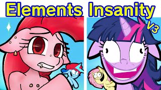 Friday Night Funkin VS Elements Of Insanity V3  Final Demo  My Little Pony FNF ModMLP Pinkie [upl. by Gaspard]