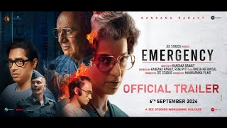 Emergency  Official Trailer  Kangana Ranaut  In Cinemas 6th September [upl. by Zednanreh]