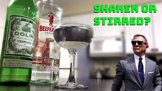 Martini Shaken or Stirred Does it Make a Difference [upl. by Pietra]