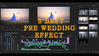 5 Best Pre Wedding Effect In Premiere Pro Hindi tutorial [upl. by Mirth76]