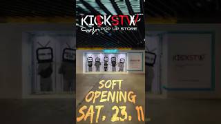 KICKSTW Korea amp Carlyn Pop Up Store Soft Opening [upl. by Kacey814]