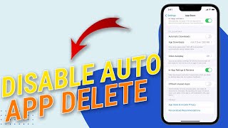 How To Stop Auto Delete Apps on iPhone [upl. by Akkim]