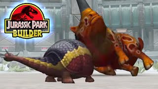 Cannon Ball Attack Jurassic Park Builder GLACIER Tournament  Ep31 HD [upl. by Chrysa]