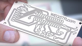 PCB making  double layer PCB prototyping  Epaper display [upl. by Clim953]