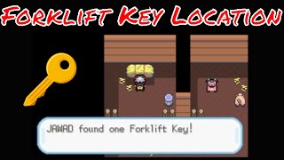 Forklift Key Location in Pokemon Gaia V32 [upl. by Nylrak]