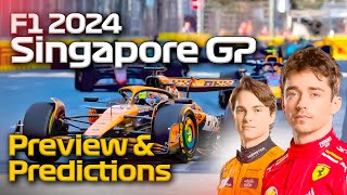 F1 2024 Singapore GP Preview and Predictions [upl. by Ecinue]