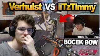 iiTzTimmy wiped out TSM Verhulst with BOCEK BOW in algs scrims HAL is impressed by dezignful [upl. by Llemert]