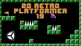 2D Retro Platformer Tutorial  Unity  pt19 Sine WaveMovement [upl. by Evie]